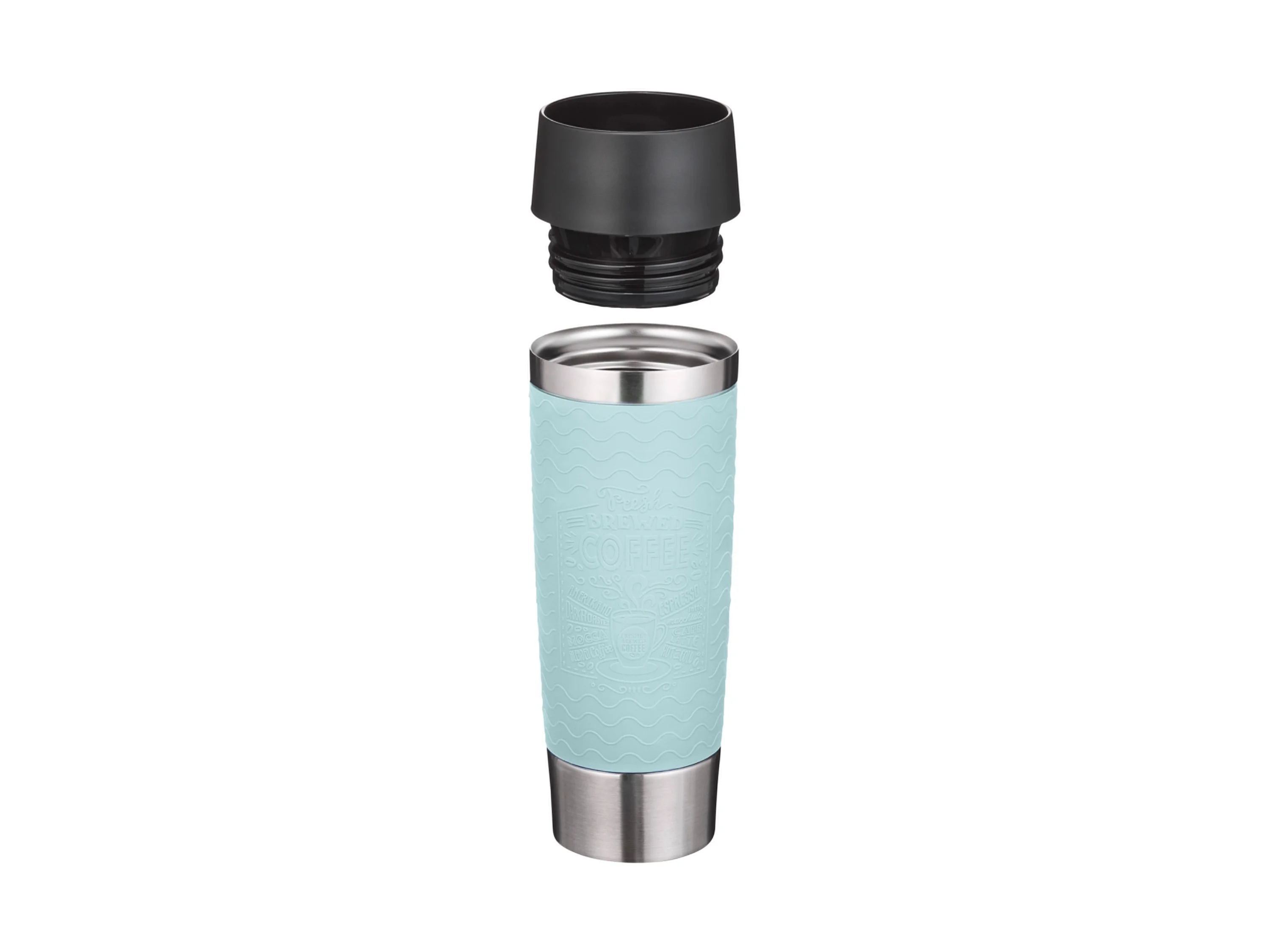 EMSA Isolierbecher TRAVEL MUG, 500 ml (Blau) – Bild 2 von 3