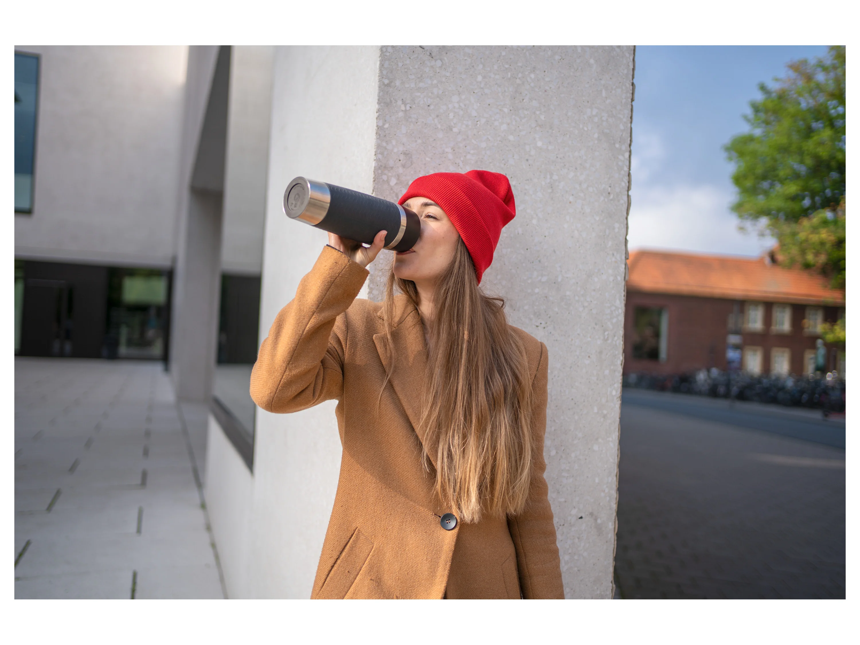EMSA Isolierbecher TRAVEL MUG, 500 ml (Anthrazit) – Bild 2 von 4
