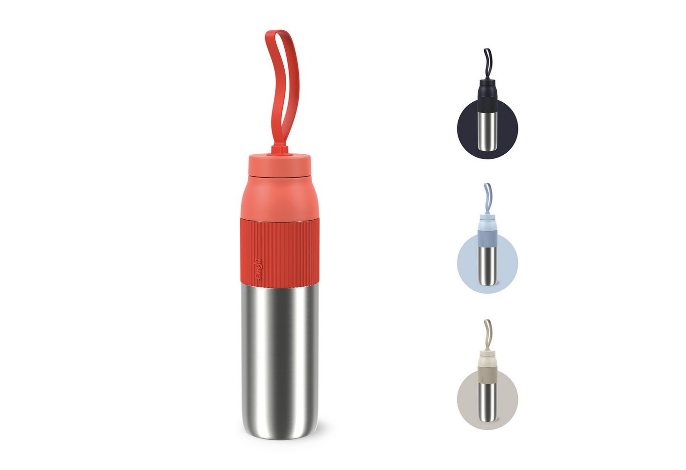 Emsa Isolierflasche beYou Twist, mit integriertem Sieb und Trageband, 100% dicht, spülmaschinengeeignet – Bild 2 von 5