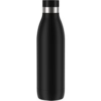 Emsa Isolierflasche Trinkflasche Bludrop, Edelstahl, Quick-Press Deckel, 360° Trinkgenuss, 12h warm/24h kühl