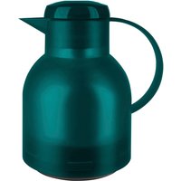EMSA Isolierkanne "SAMBA" Quick Press, 1,0 l, türkis transluzent
