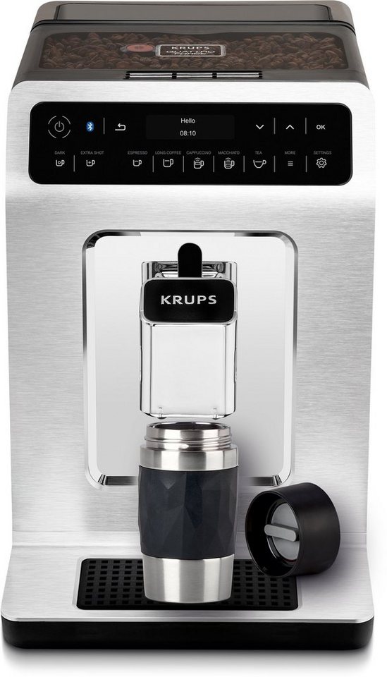 Emsa Thermobecher Travel Mug Compact, Edelstahl, Kunststoff, Silikon, 0,3L, Edelstahl, 3h warm/6h kalt, 360°Trinköffnung, spülmaschinenfest – Bild 3 von 5