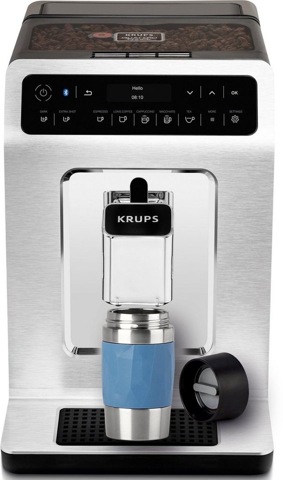 Emsa Thermobecher Travel Mug Compact, Edelstahl, Kunststoff, Silikon, 0,3L, Edelstahl, 3h warm/6h kalt, 360°Trinköffnung, spülmaschinenfest – Bild 3 von 5