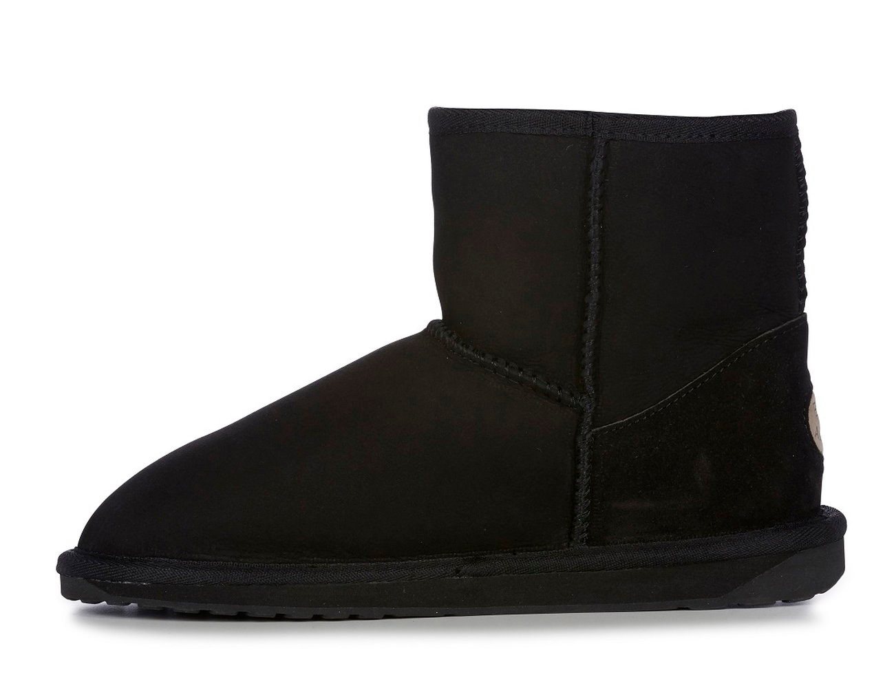 Emu Australia Stinger Mini (weiches doppelseitiges Lammfell) schwarz Damen Winterstiefel – Bild 4 von 5