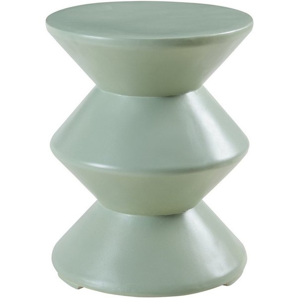 en.casa Beistelltisch, »Kyppeslo« 47xØ37 cm Indoor Outdoor Leichtbeton Mintgrün