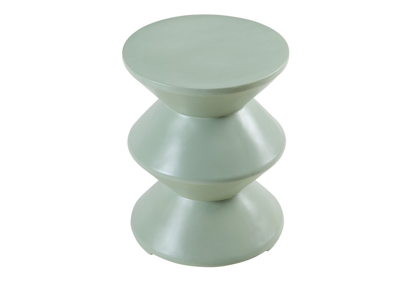 en.casa Beistelltisch, »Kyppeslo« 47xØ37 cm Indoor Outdoor Leichtbeton Mintgrün – Bild 5 von 5