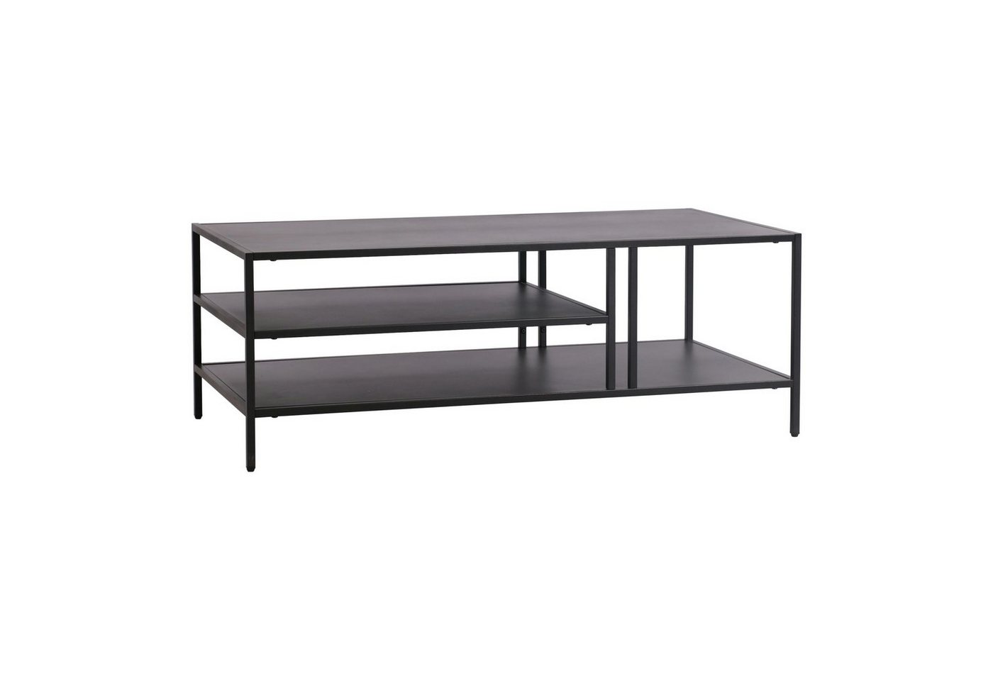 en.casa Couchtisch, Wohnzimmertisch »Kumlinge« Metall 110 x 55 x 47 cm Schwarz – Bild 4 von 5