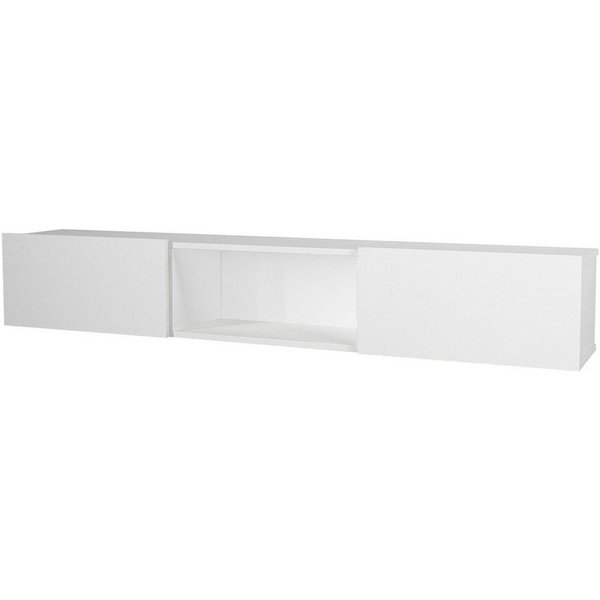 en.casa Lowboard, »Paltamo« Fernsehschrank 180x31x29,5cm Weiß