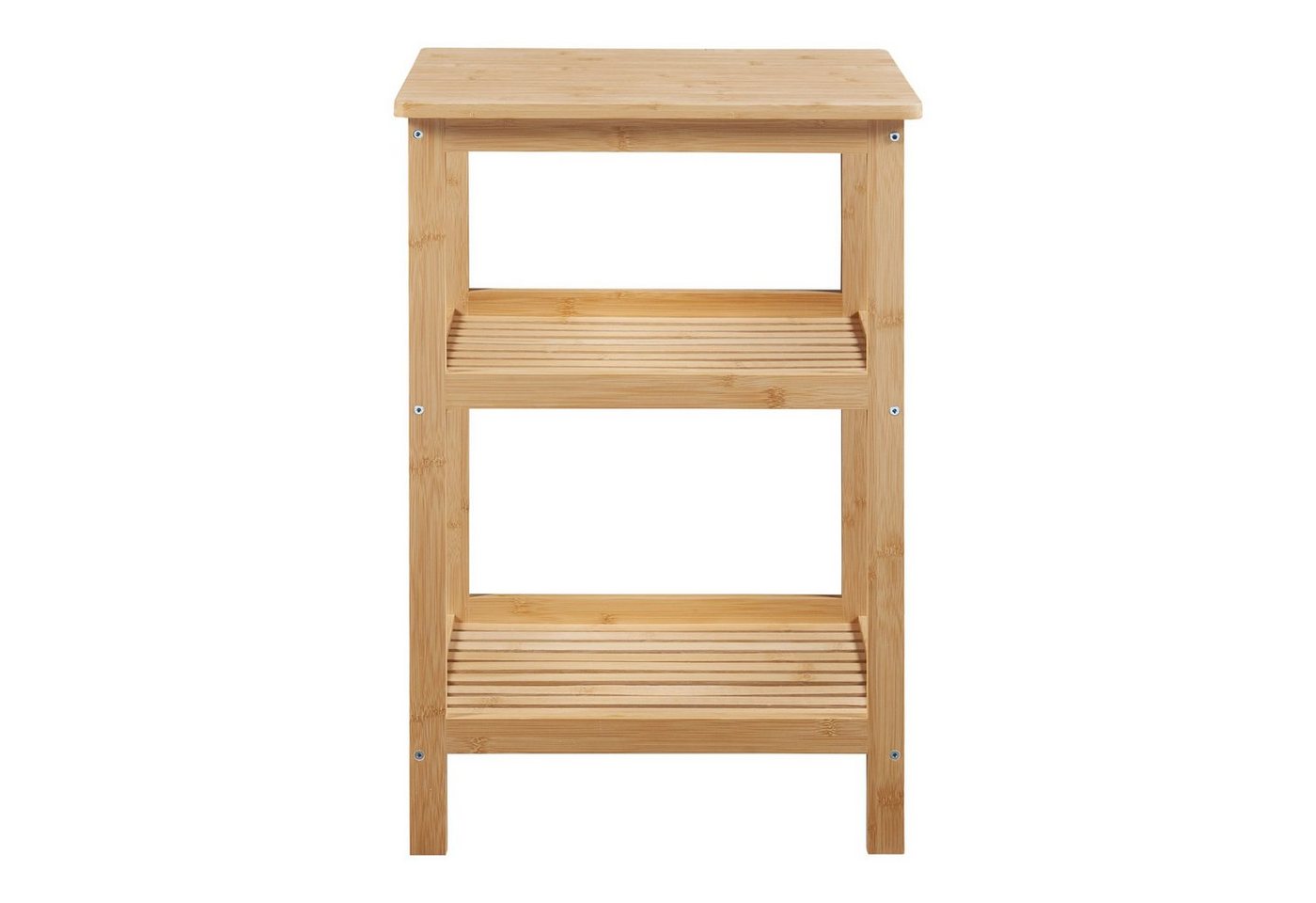 en.casa Standregal, »Ikerasak« Badregal Bambus Küchenregal 60 x 40 x 40 cm Natur – Bild 5 von 5