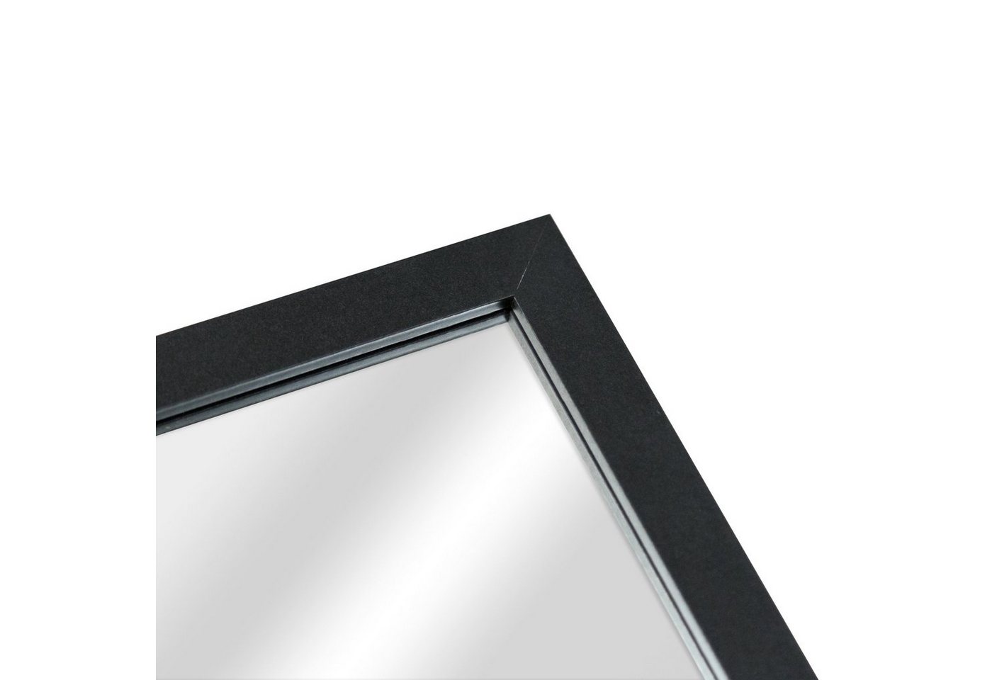 en.casa Standspiegel, »Giovinazzo« Ganzkörperspiegel 152,8 x 37,8 cm Schwarz – Bild 5 von 5