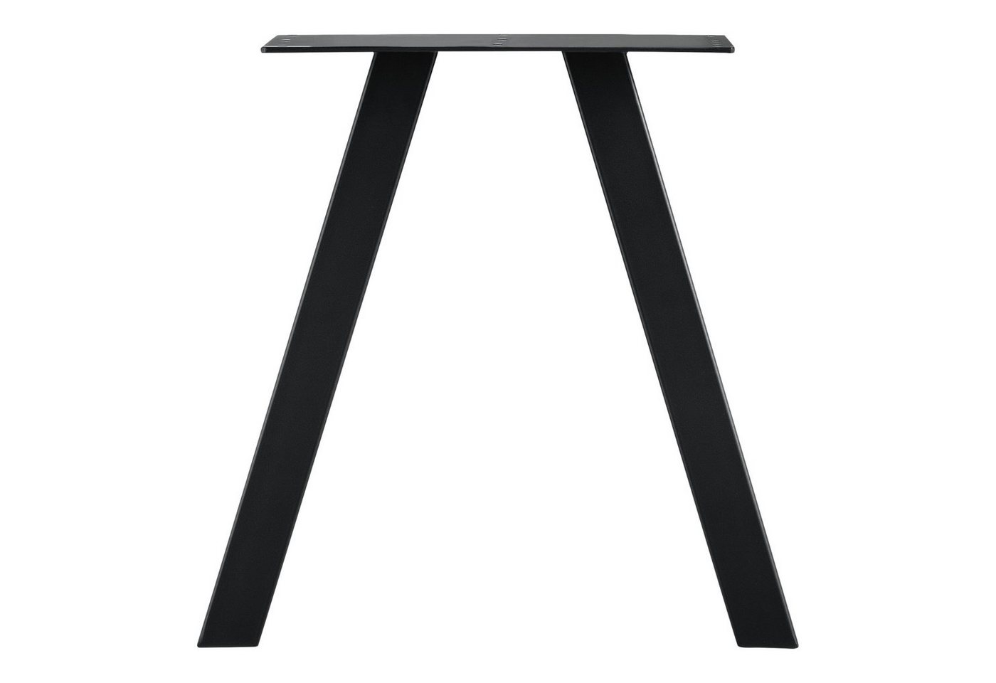 en.casa Untergestell, 2x Tischgestell Tischbeine »Makers« 40x12x40 schwarz – Bild 2 von 5