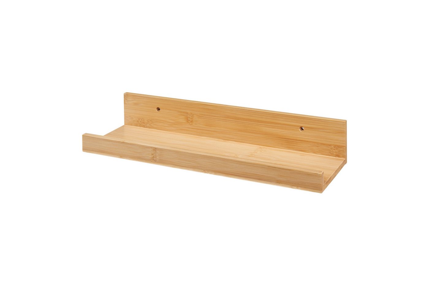en.casa Wandregal, 3-tlg., »Gildeskål« Bambus Regal-Set 40x13x7cm Natur – Bild 3 von 5