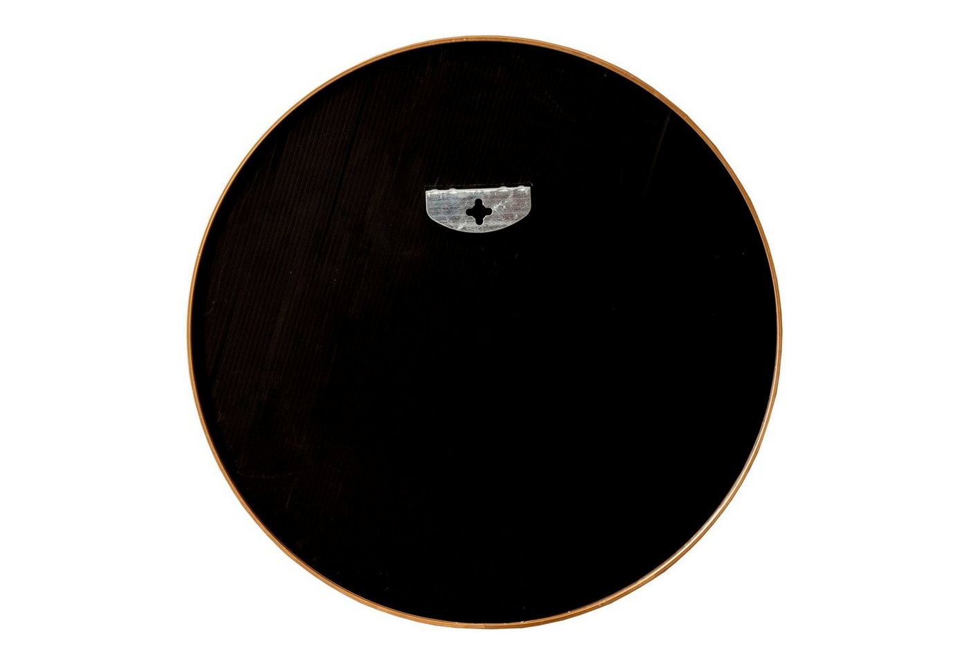 en.casa Wandspiegel, »Ordona« Hängespiegel Ø60cm Gold – Bild 5 von 5