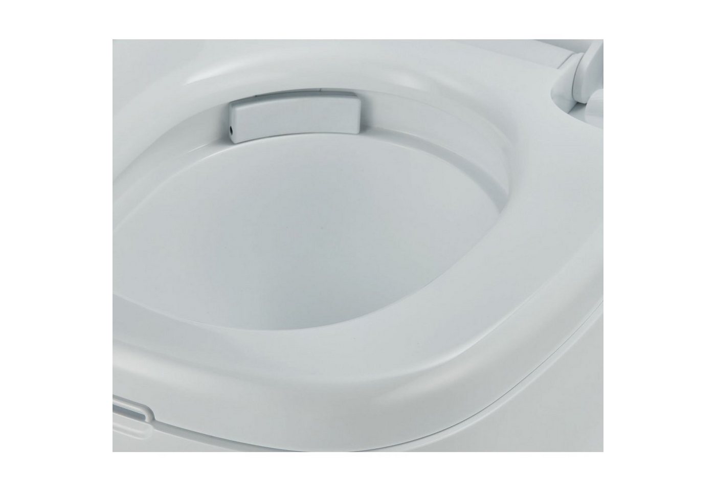 Enders® Campingtoilette Supreme, integrierter Papierhalter, Belüftungstaste, Deckel + Brille abnehmbar – Bild 4 von 5