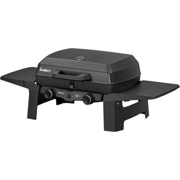Enders® Gasgrill Urban II, 2 getrennt regelbare Brenner für direktes und indirektes Grillen