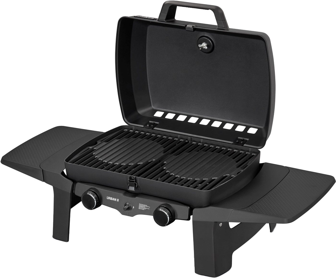 Enders® Gasgrill Urban II, 2 getrennt regelbare Brenner für direktes und indirektes Grillen – Bild 2 von 5