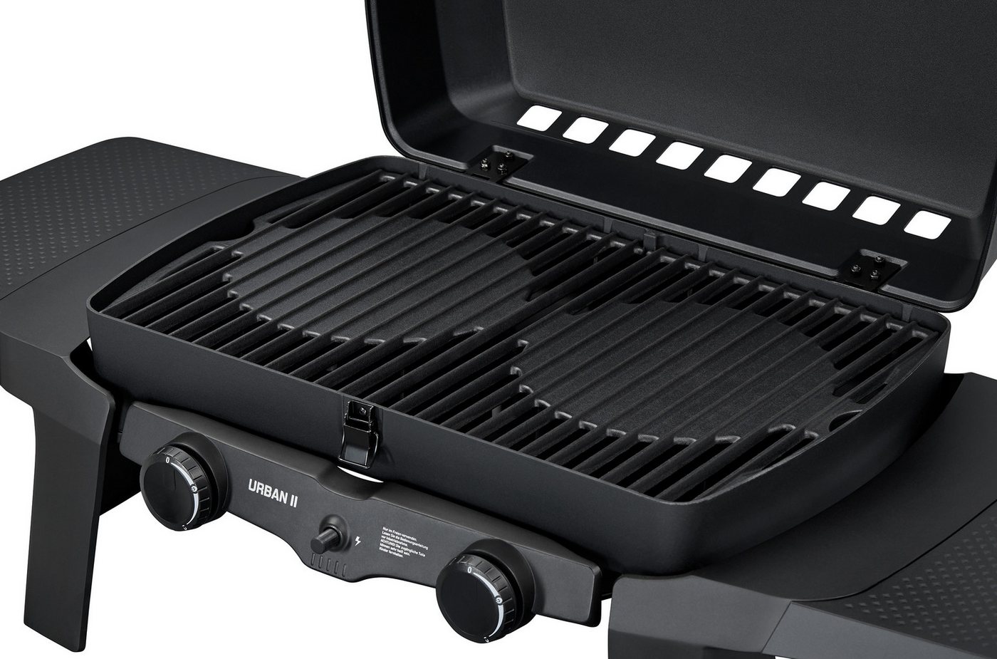 Enders® Gasgrill Urban II, 2 getrennt regelbare Brenner für direktes und indirektes Grillen – Bild 3 von 5