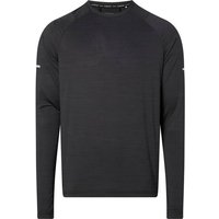 ENERGETICS Herren Langarmshirt Ailo LS M, Größe L in Schwarz