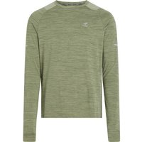 ENERGETICS Herren Langarmshirt Ailo LS M, Größe M in Grau