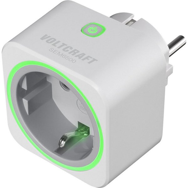 VOLTCRAFT Energiekostenmessgerät VOLTCRAFT SEM6000 Energiekosten-Messgerät Bluetooth®-Schnittstelle, Da, SEM6000