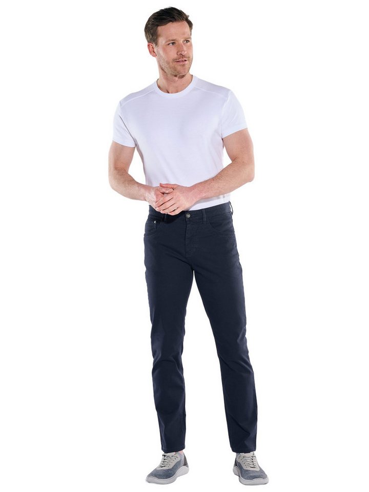 Engbers 5-Pocket-Hose Herren Hose regular, Marineblau – Bild 3 von 5