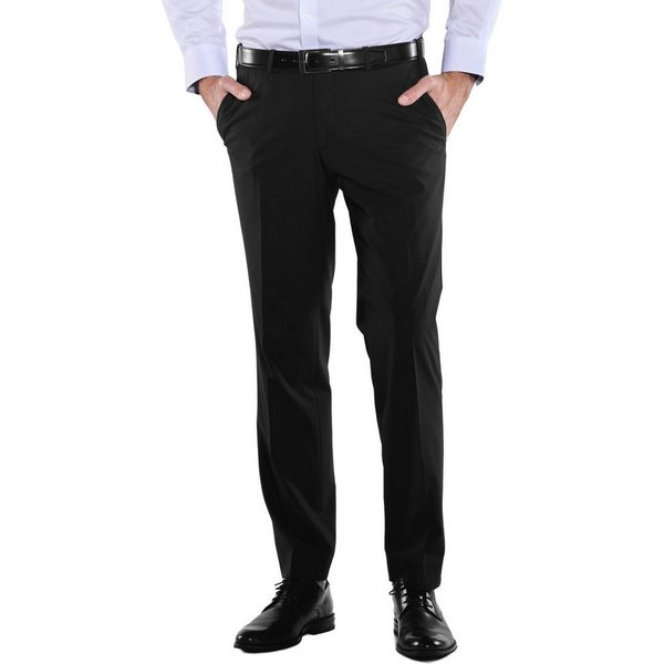 Engbers Anzughose Herren Anzug-Hose regular "My Favorite", Schwarz