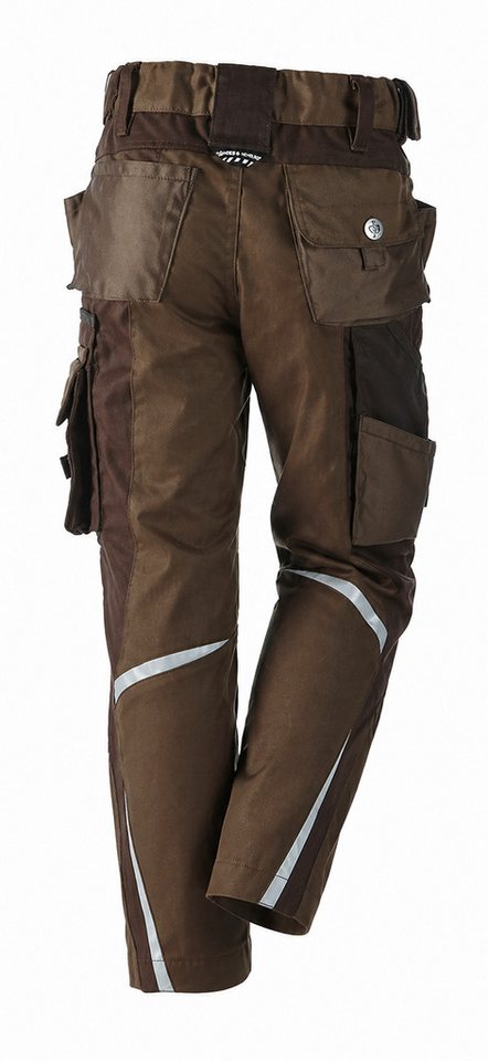 Engelbert Strauss Bundfaltenhose e.s. motion Robuste Kinder Bundhose mit CORDURA, viele Taschen. weitenverstellbarer Bund – Bild 2 von 3