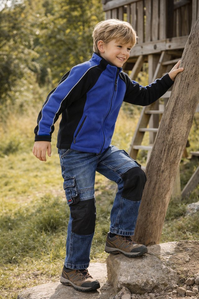 Engelbert Strauss Cargojeans Jeans e.s.motion denim, Kinder robust und bequem Strauss – Bild 3 von 3