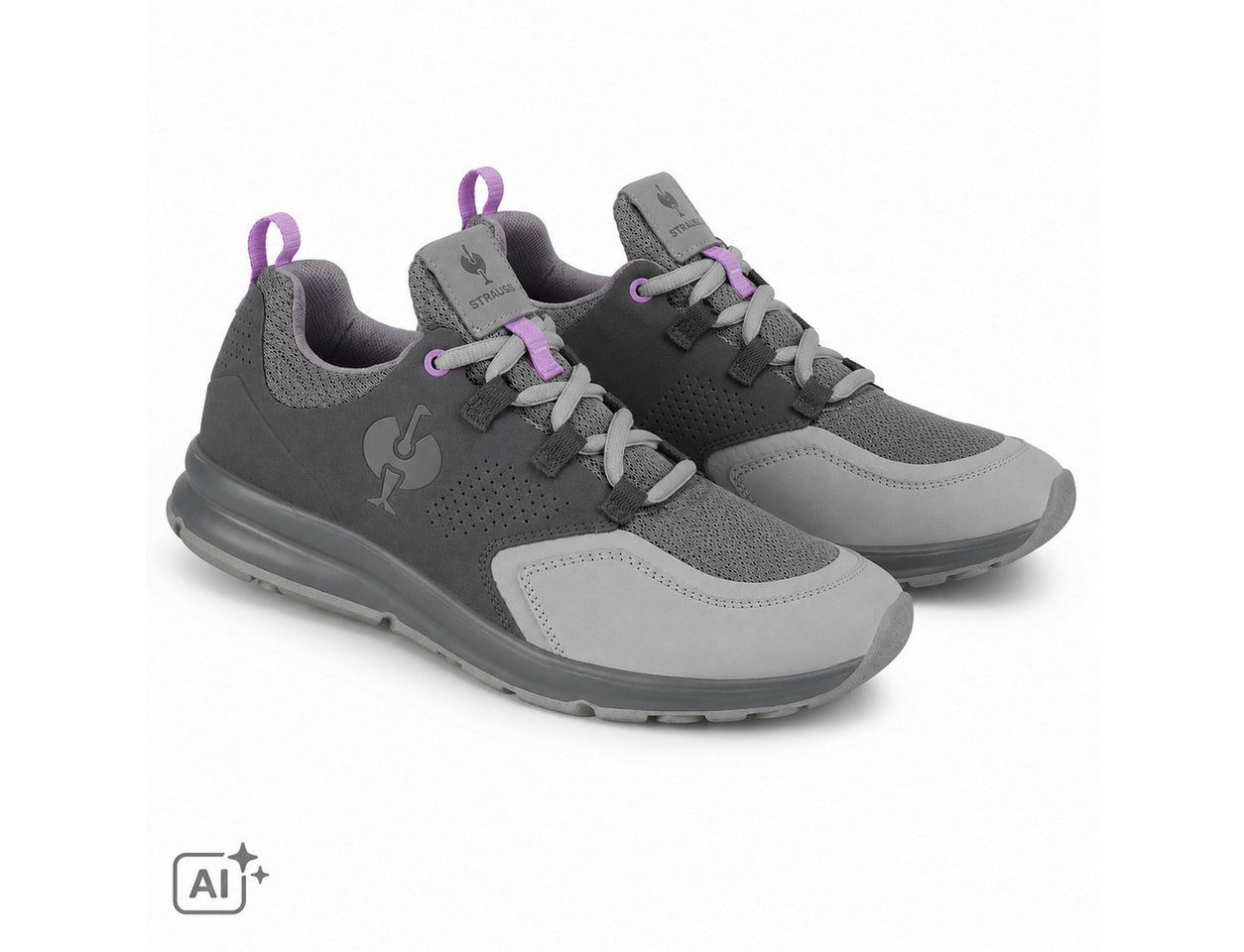Engelbert Strauss e.s. Honnor Damen Berufsschuhe O1 Sneaker Arbeitsschuhe Freizeit Grau Berufsschuh auf Damenfüße abgestimmte Leistenform – Bild 2 von 5