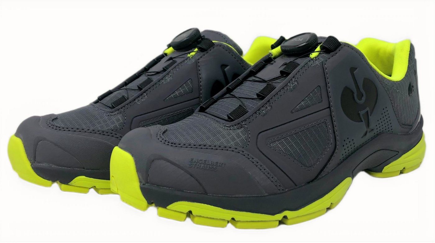 Engelbert Strauss Herren O2 Berufsschuh e.s. Minkar II rutschhemmend grau Sneaker wasserdicht – Bild 3 von 5