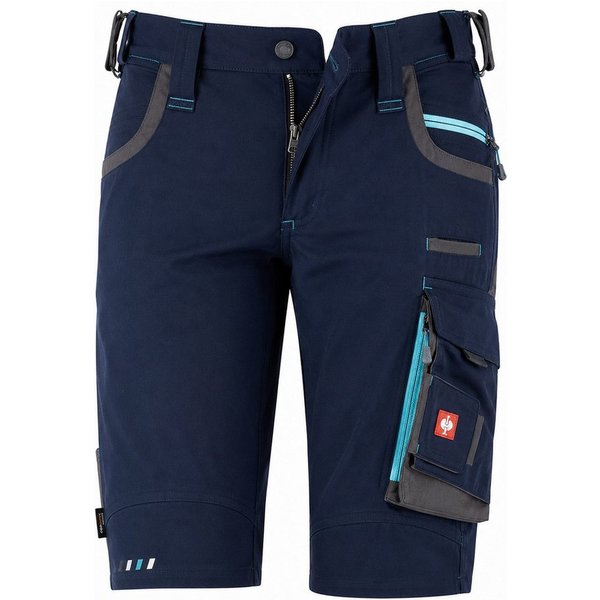 Engelbert Strauss Shorts Damen Arbeitsshorts e.s. motion 2020 Blau – Workwear-Short