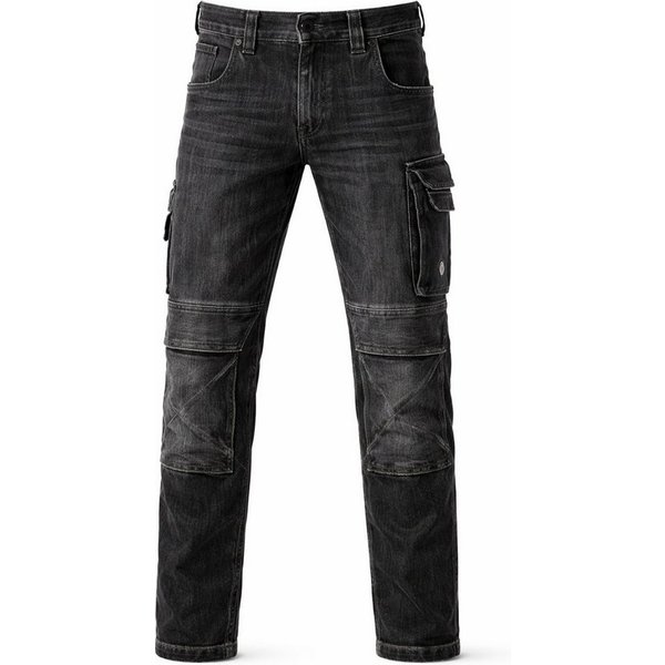 Engelbert Strauss Workerjeans e.s. Cargo Jeans – robuste Arbeitsjeans mit Flexbund, Knieverstärkung