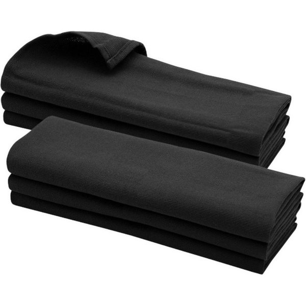 Engelland Geschirrtuch Küchentuch, (Vorteils-Set, 6-tlg., Rippenstruktur), 100 % Baumwolle, integrierte Aufhängeschlaufe, 70 x 50 cm, saugfähig