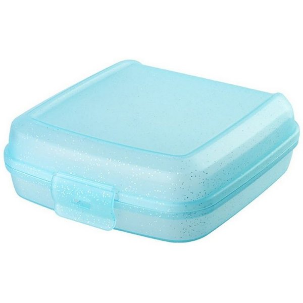 Engelland Lunchbox Brotdose mit Klickverschluss, Kunststoff (BPA-frei), (Vorteils-Set, 1-tlg., Ideal für Schule, Kindergarten und Arbeit), BPA frei, robuster Ku