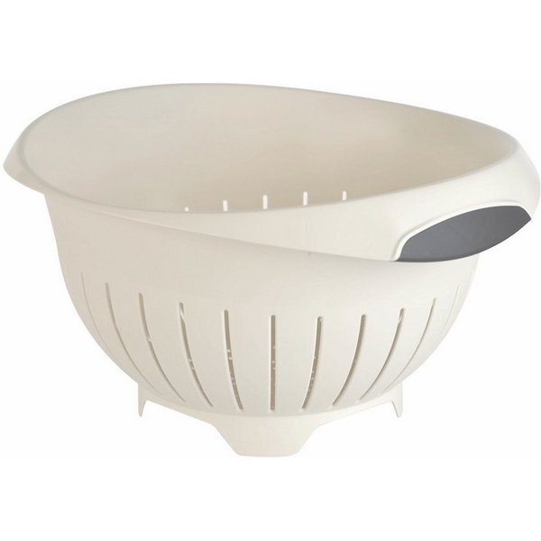 Engelland Nudelsieb Abtropfsieb, Seiher, Kunststoff, (Vorteils-Set, 1-St., Ø 24,5 cm), spülmaschinengeeignet, BPA-frei, lebensmittelecht