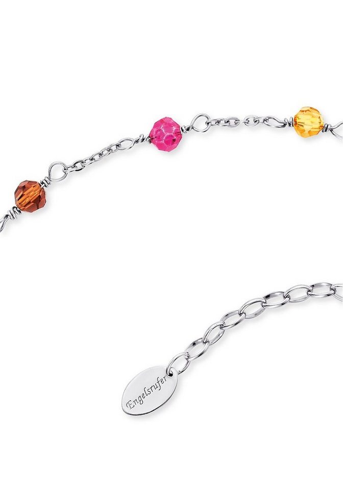 Engelsrufer Fußkette Glasperlen, mit Glassteinen – Bild 3 von 5