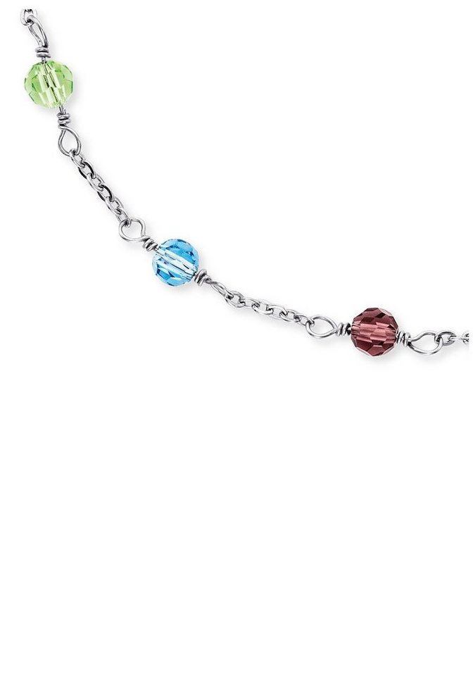 Engelsrufer Fußkette Glasperlen, mit Glassteinen – Bild 4 von 5