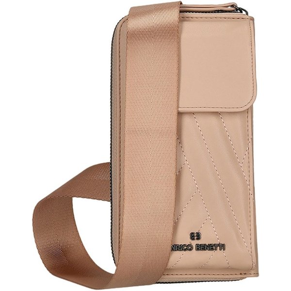 Enrico Benetti Handytasche Kleine Umhängetasche Damen - mit Geldbörse (2in1 Crossbody Tasche, 1-tlg., zum umhängen), kompatibel mit Apple iPhone 13, 14, 15, 16,
