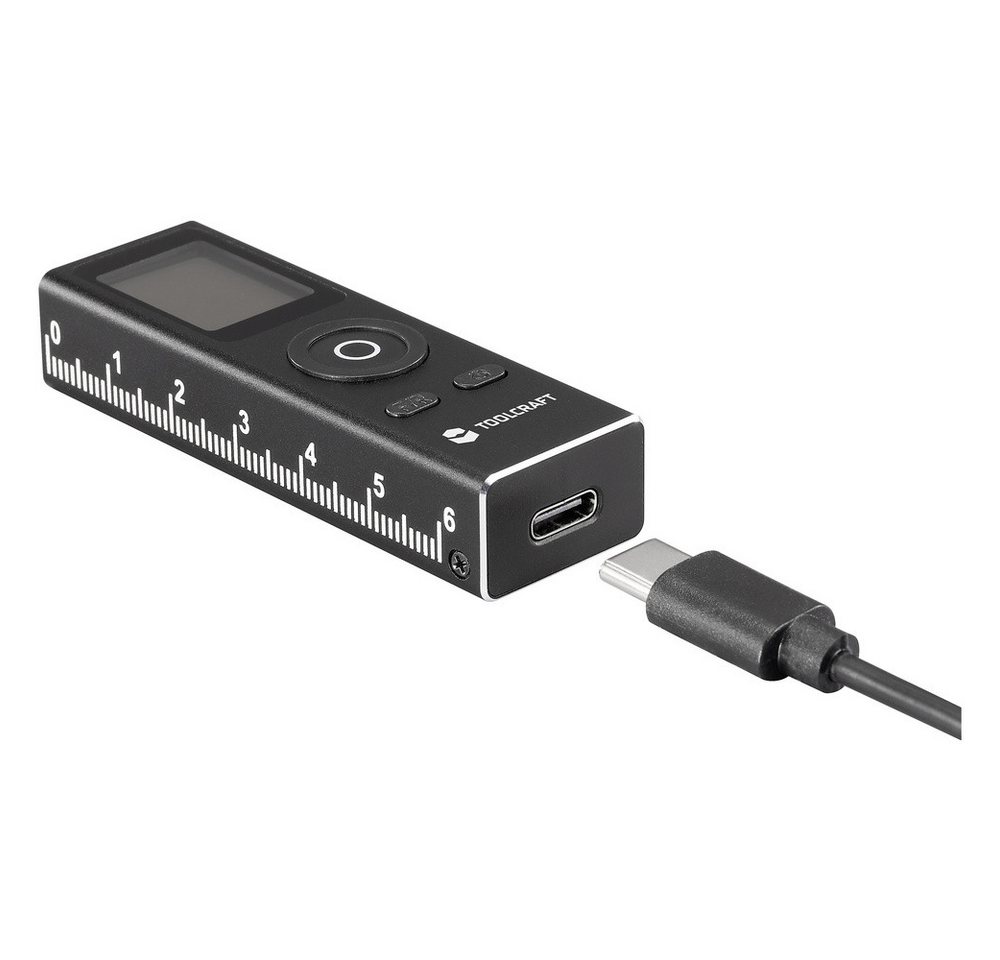 TOOLCRAFT Entfernungsmesser TOOLCRAFT P30 Mini Laser-Entfernungsmesser 30 m, (P30 Mini) – Bild 5 von 5