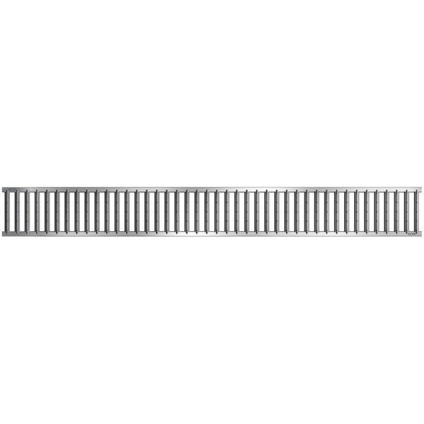 Aco Entwässerungsrinne ACO Self Stegrost Standardline Stahl 1 m silber