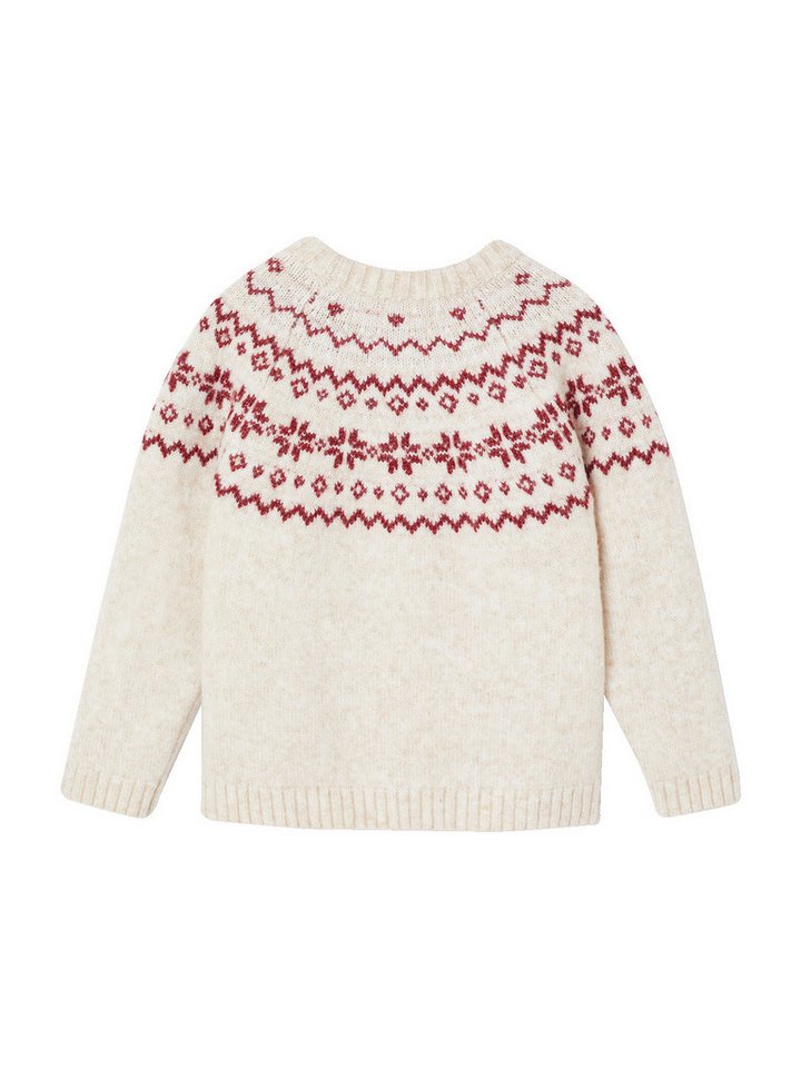 Envie de Fraise Pullunder Weihnachts-Pullover Kinder Jacquardstrick-Capsule – Bild 2 von 5