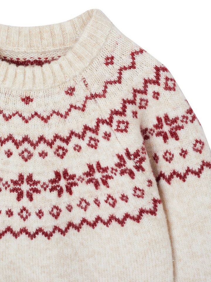 Envie de Fraise Pullunder Weihnachts-Pullover Kinder Jacquardstrick-Capsule – Bild 3 von 5