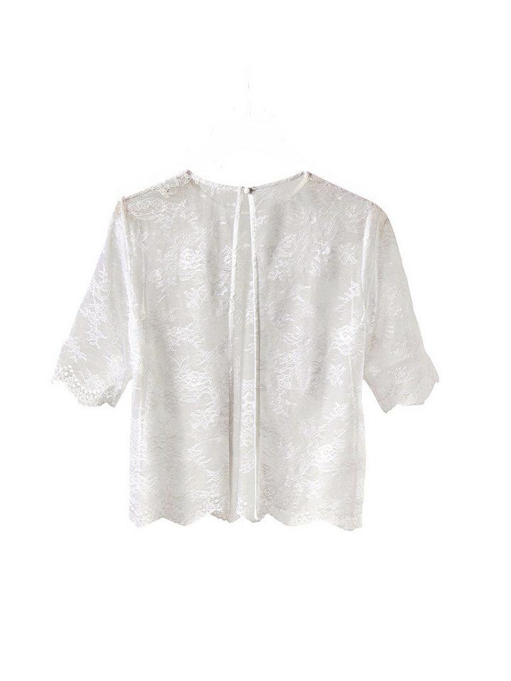 Envie de Fraise Umstandsbluse Transparente Spitzenbluse, Hochzeits-Capsule – Bild 4 von 5