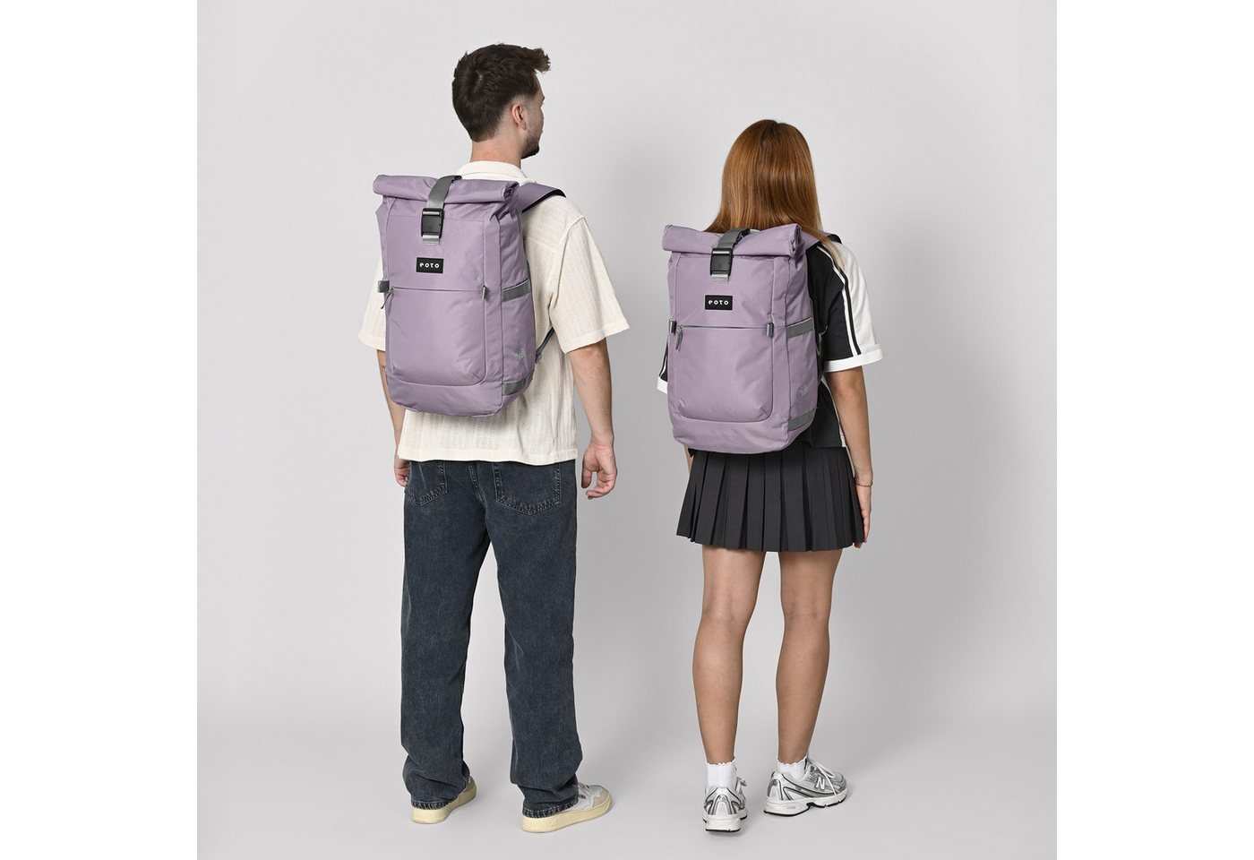eoto Rucksack ROLLY32, Roll Top, ergonomisch, 32 L (1-tlg) – Bild 2 von 5