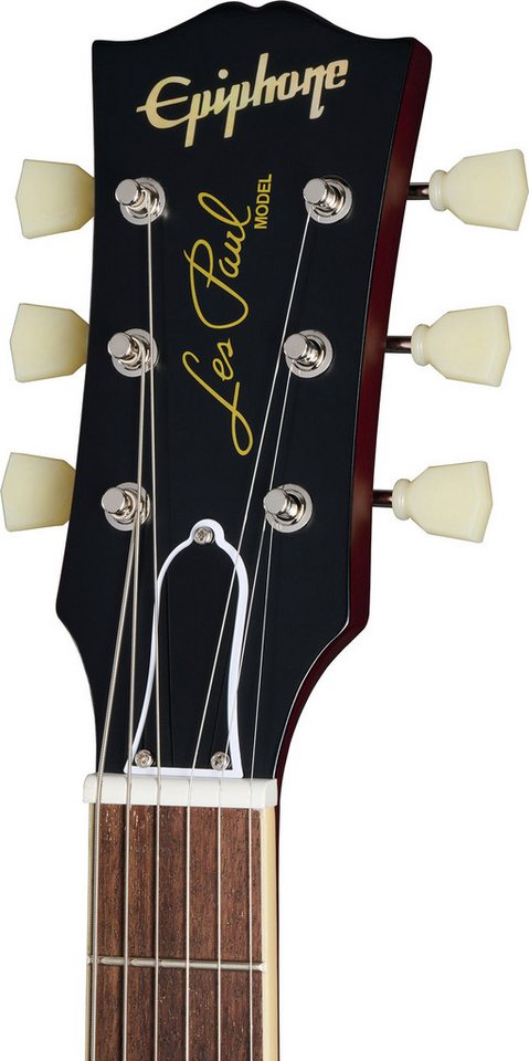 Epiphone E-Gitarre IGC 1959 Les Paul Standard Washed Cherry Sunburst VOS, Exklusive E-Gitarre inklusive Koffer – Bild 5 von 5