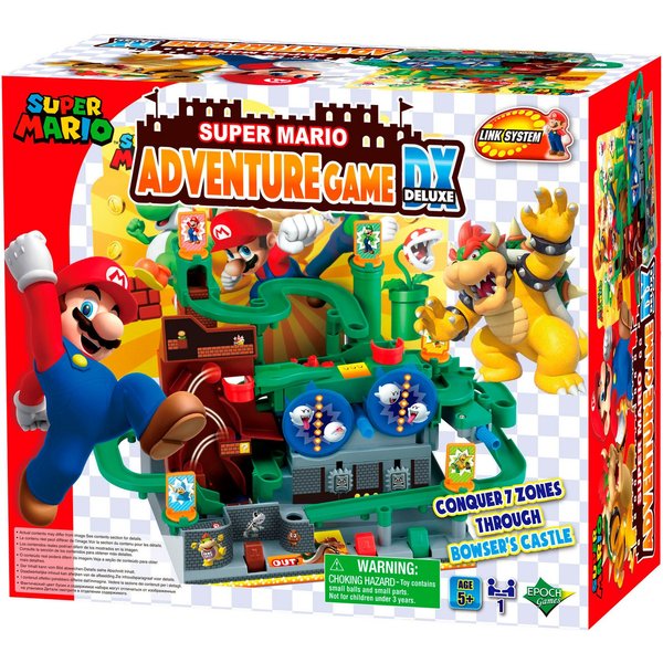 EPOCH Games Spiel Super Mario™ Adventure Game DX, Familienspiel