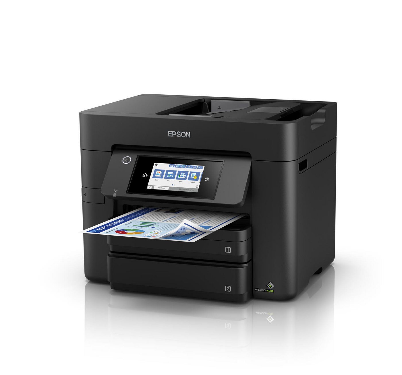 Epson WorkForce Pro WF-4830DTWF Tintenstrahldrucker, (Automatischer Duplexdruck, D-AFD (Duplexscan-Funktion) – Bild 5 von 5