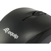 Equip Reisemaus USB-A Stecker L+R 0.80m schwarz