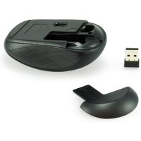 Equip Reisemaus Wireless USB-A L+R schwarz
