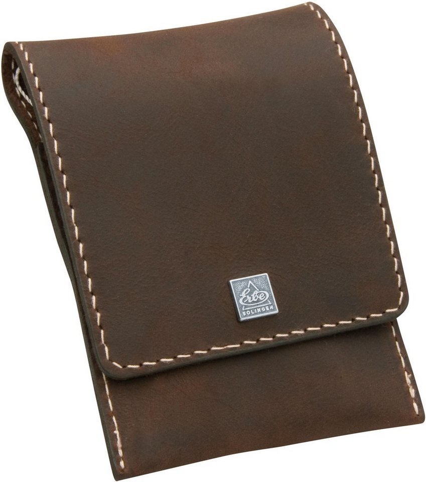 ERBE Maniküre-Etui, 5 tlg., Rindleder-Etui mit Druckknopf – Bild 2 von 3